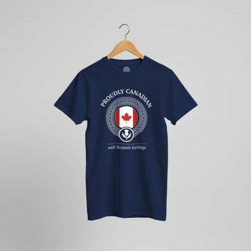Canadian with Scottish Heritage T-shirt