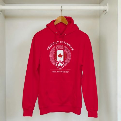 Canadian with Irish Heritage Hoodie