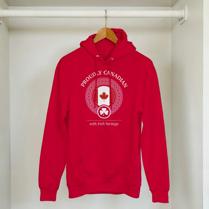 Canadian with Irish Heritage Hoodie