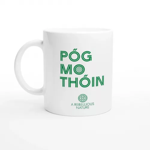 Póg Mo Thóin White Mug