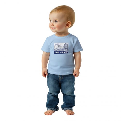 Made In The Craig - Classic Baby Crewneck T-shirt - Blue