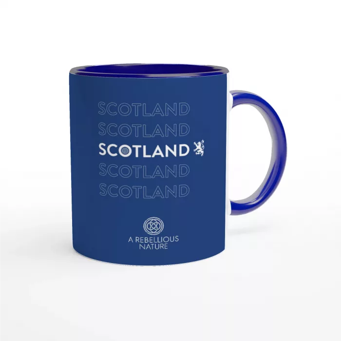 Scotland Collection Blue Mug