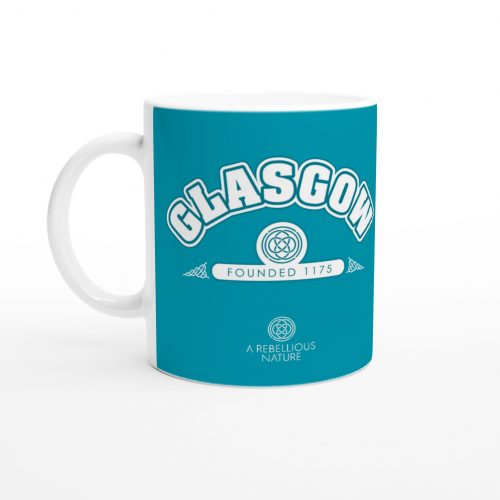 Glasgow Collection Teal Mug