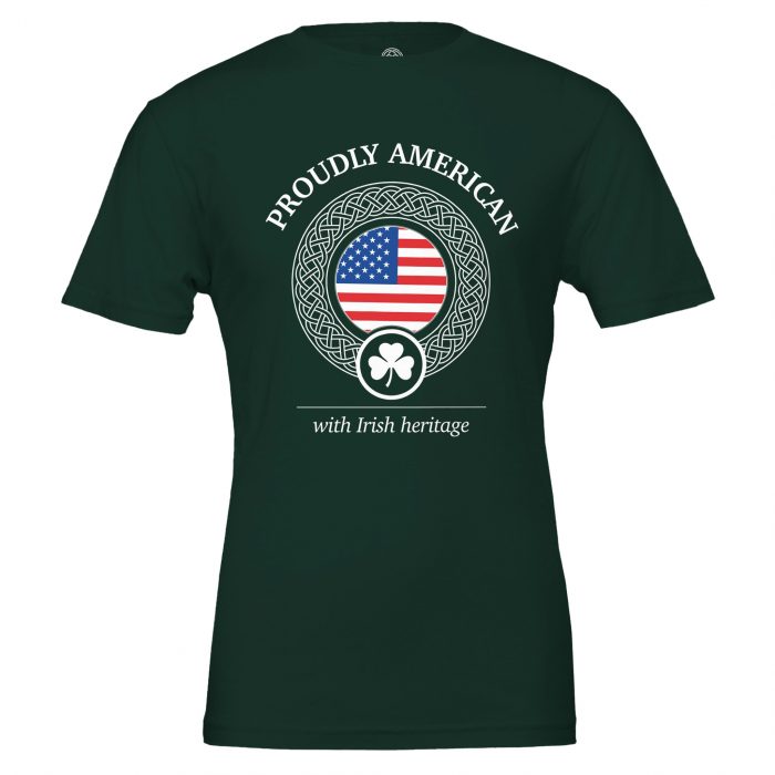 American with Irish Heritage T-shirt