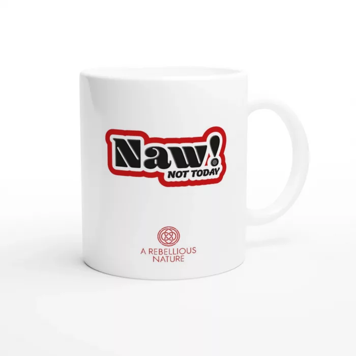 Naw! White Mug