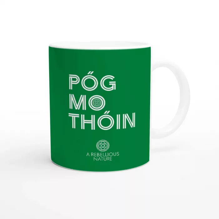 Póg Mo Thóin Green Mug