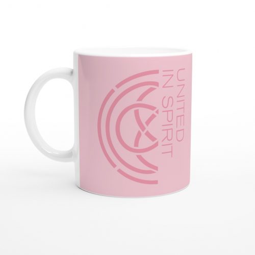 United In Spirit Light Pink Mug