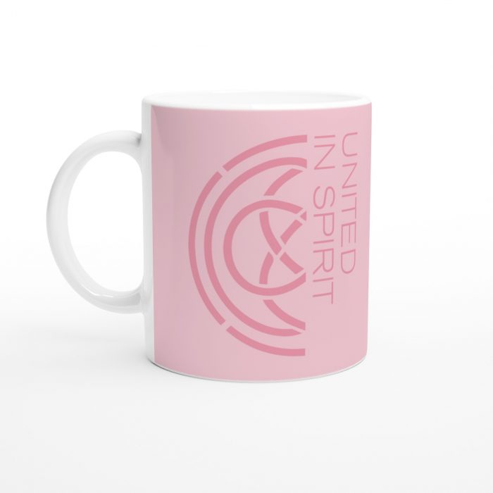 United In Spirit Light Pink Mug