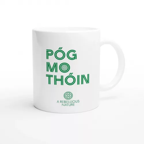 Póg Mo Thóin White Mug