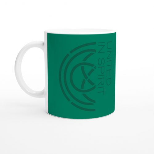 United In Spirit Green Mug