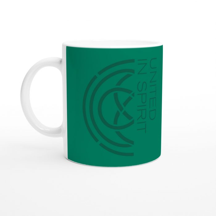 United In Spirit Green Mug