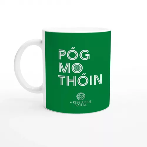 Póg Mo Thóin Green Mug