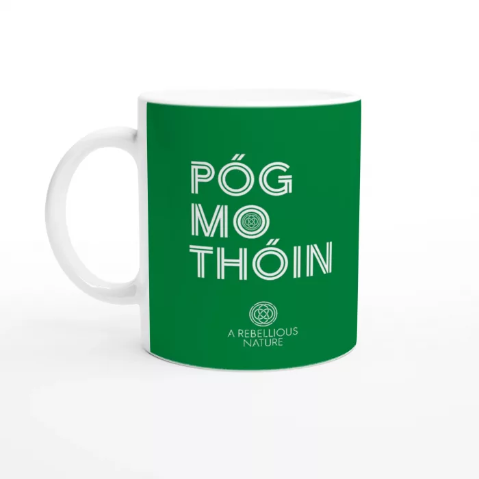 Póg Mo Thóin Green Mug