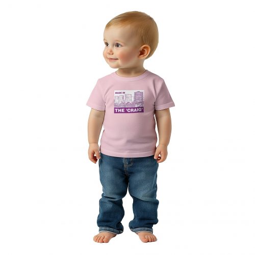 Made In The Craig Babies and Toddlers T-Shirt Pink