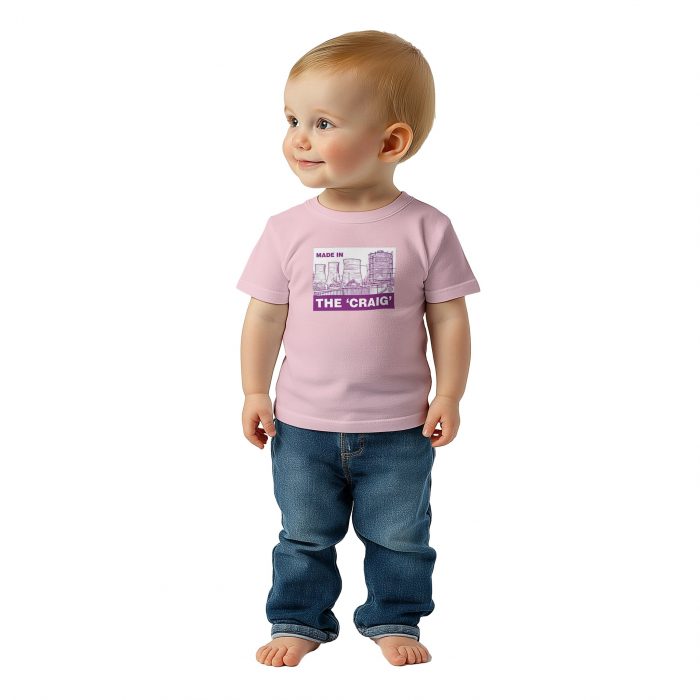 Made In The Craig Babies and Toddlers T-Shirt Pink