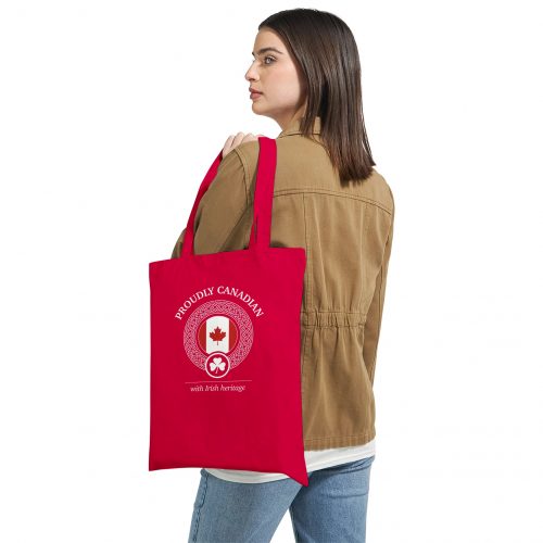 Canadian with Irish Heritage Tote Bag