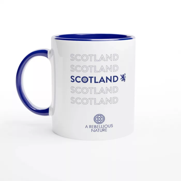 Scotland Collection White Mug