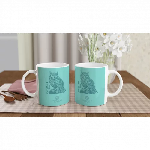 Eagna Green Mug