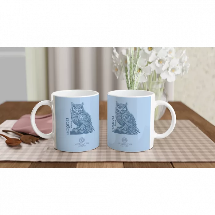 Eagna Blue Mug
